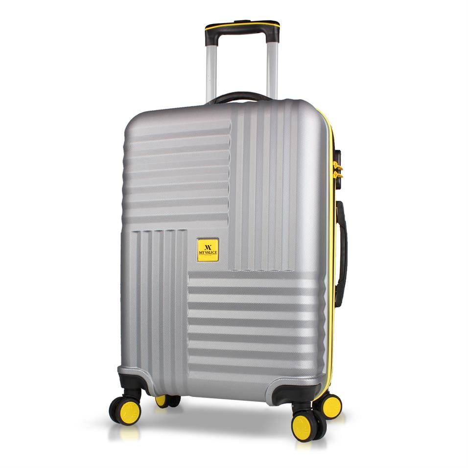 My Valice Puzzle Abs Orta Boy Gri Valiz