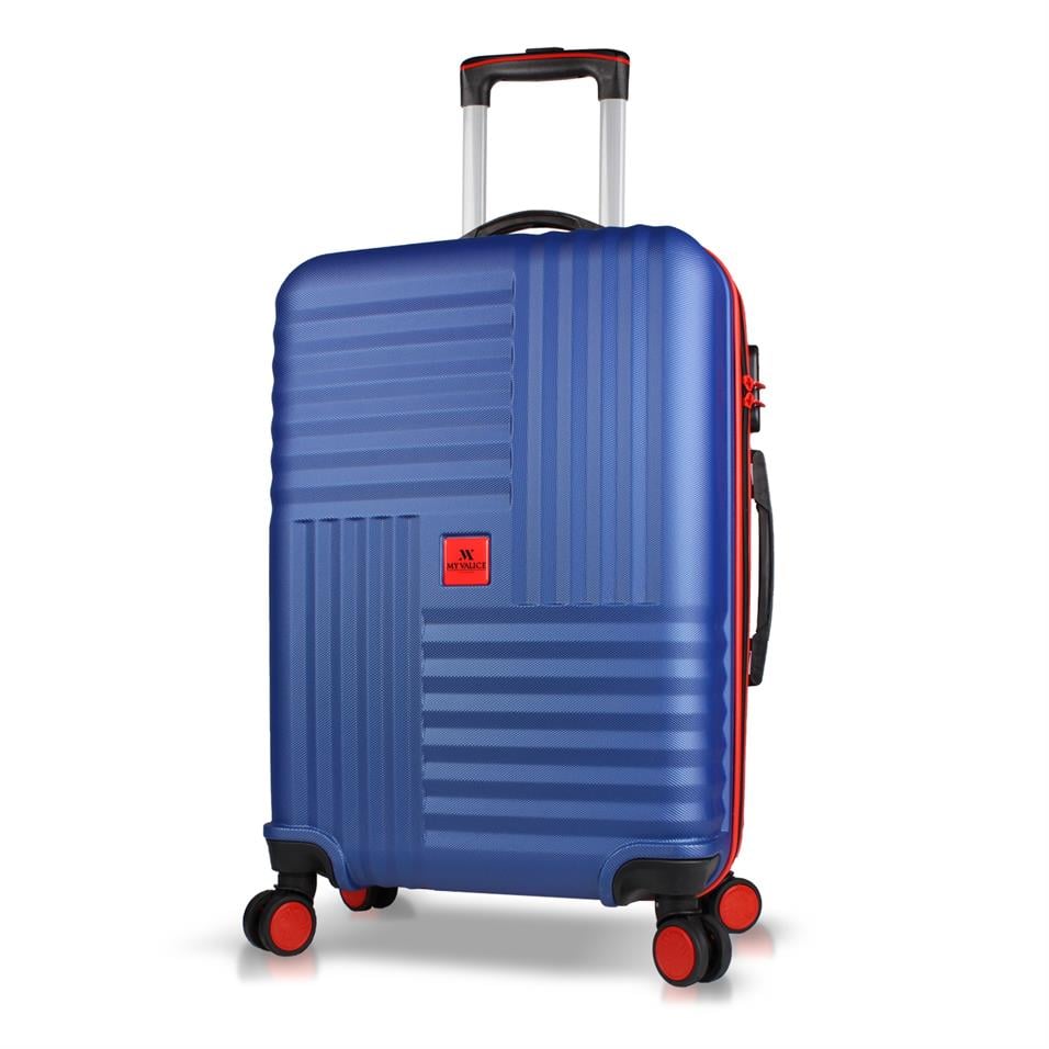 My Valice Puzzle Abs Orta Boy Lacivert Valiz