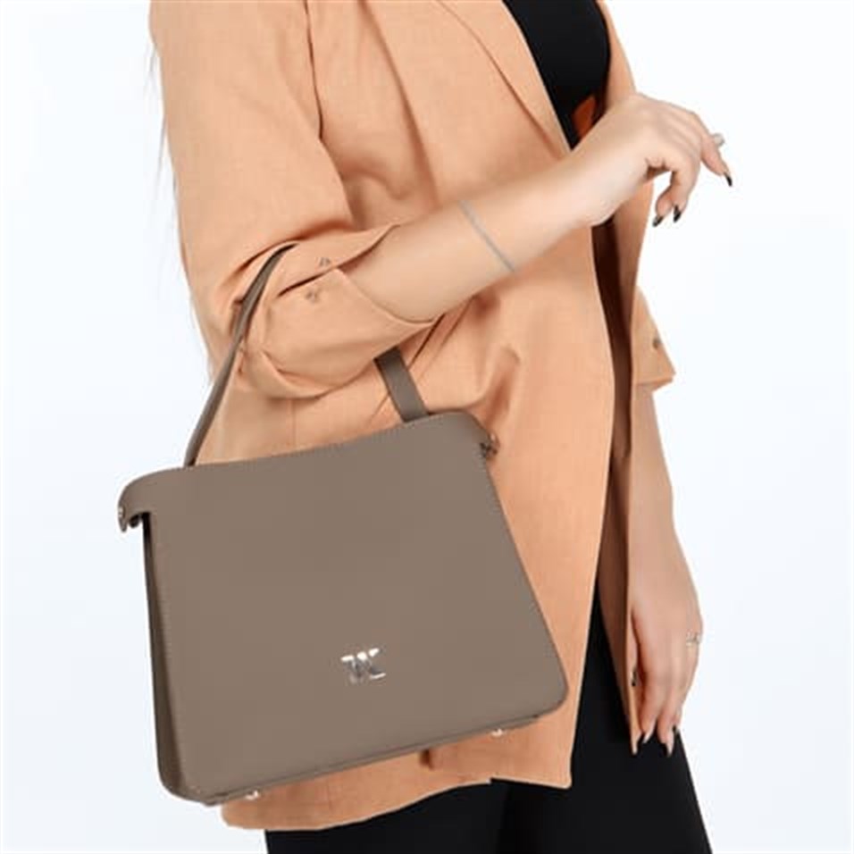 My Valice Smart Bag 1304 Kadın Çapraz Omuz Kol Çantası RFID Vizon