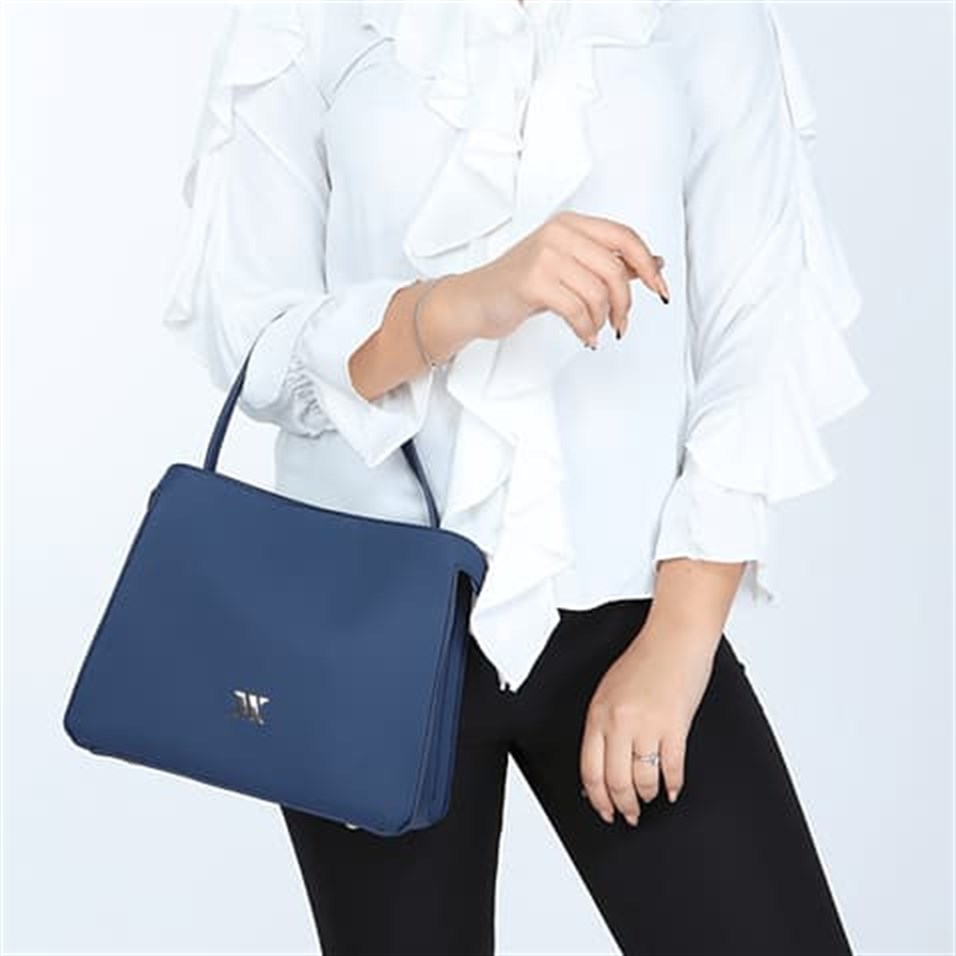 My Valice Smart Bag 1304 Kadın Çapraz Omuz Kol Çantası RFID Lacivert