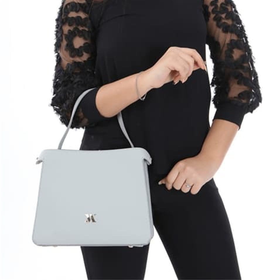 My Valice Smart Bag 1304 Kadın Çapraz Omuz Kol Çantası RFID Gri
