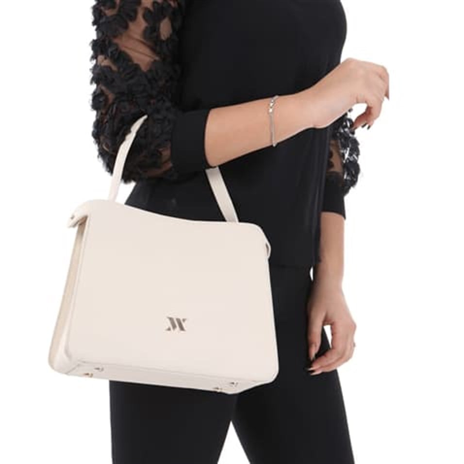 My Valice Smart Bag 1304 Kadın Çapraz Omuz Kol Çantası RFID Bej