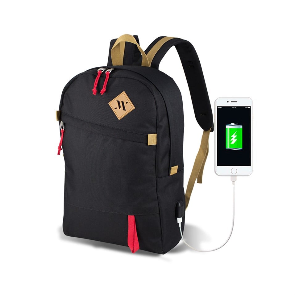 My Valice Smart Bag FREEDOM With USB Charging Port Backpack Black