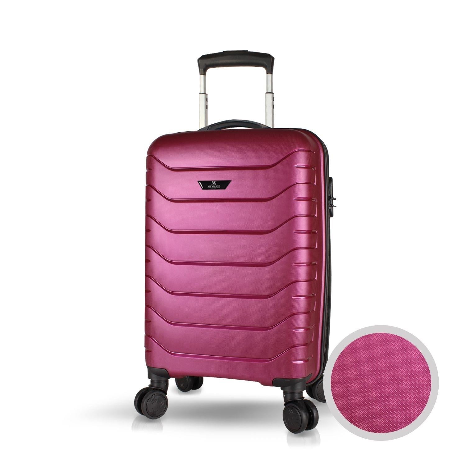 My Valice Solid PP Polipropilen Kırılmaz Küçük Kabin Boy Mürdüm Valiz