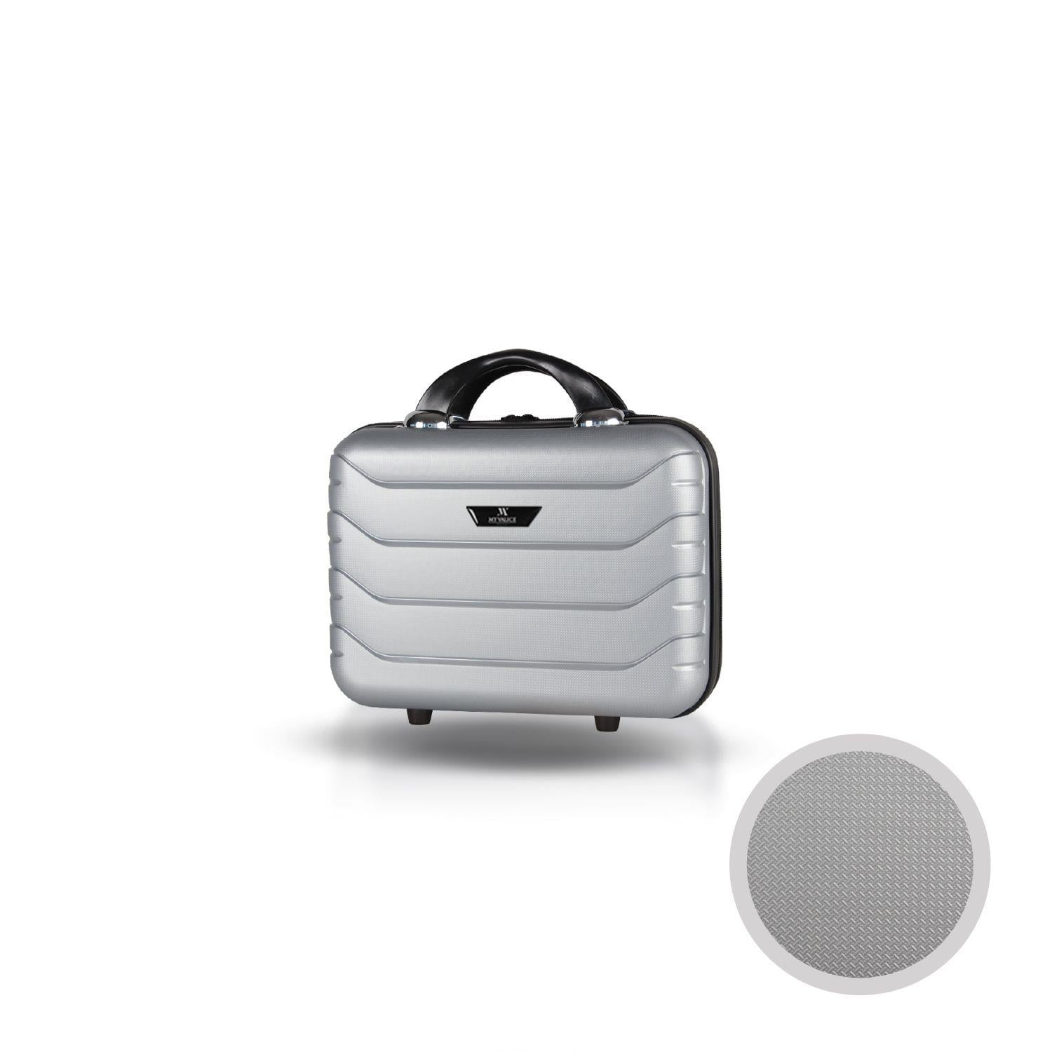 My Valice Solid PP Polipropilen Kırılmaz Makyaj Çantası & El Valizi Gümüş Gri