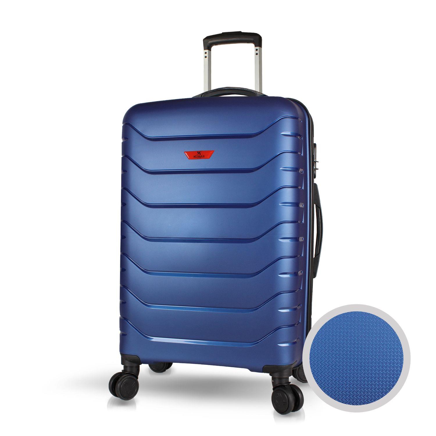 My Valice Solid PP Polipropilen Kırılmaz Orta Boy Parlement Mavisi Valiz