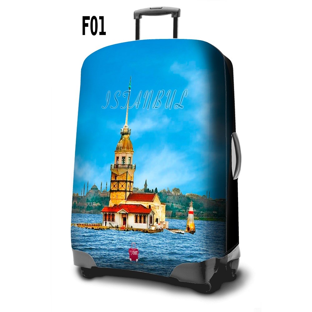 My Valice Travel-Shirt Valiz Koruyucu Kılıfı F01