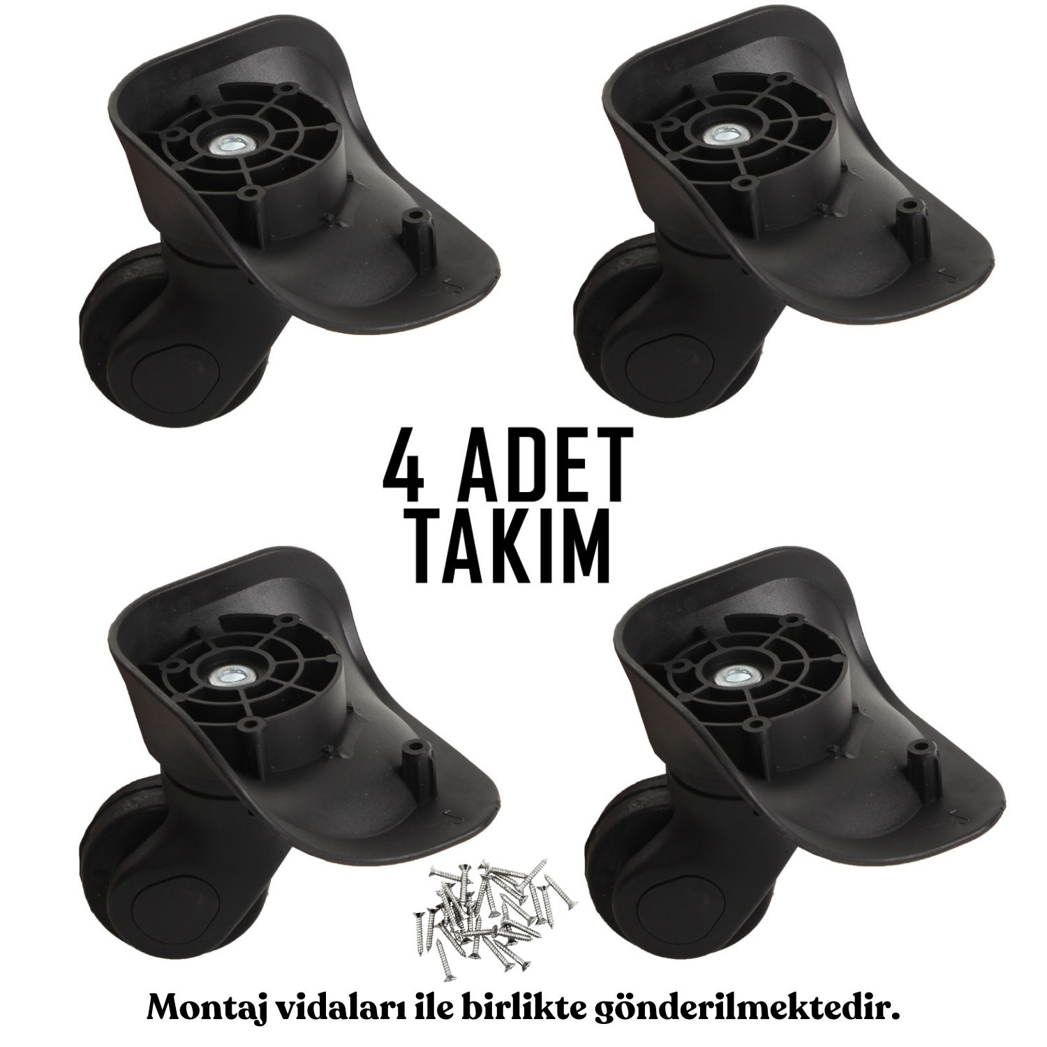 My Valice Valiz Tekerleği Tek Teker 01 4 Adet