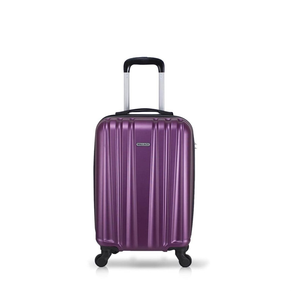 Wallace Line Abs Suitcase Cabin Size Purple | My Valice