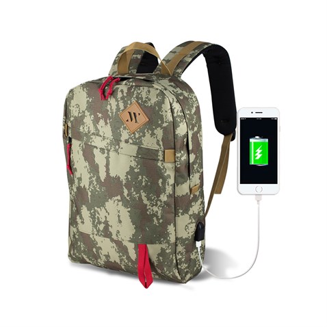 My Valice Smart Bag Freedom Usb Şarj Girişli Akıllı Sırt Çantası Kamuflaj |  My Valice