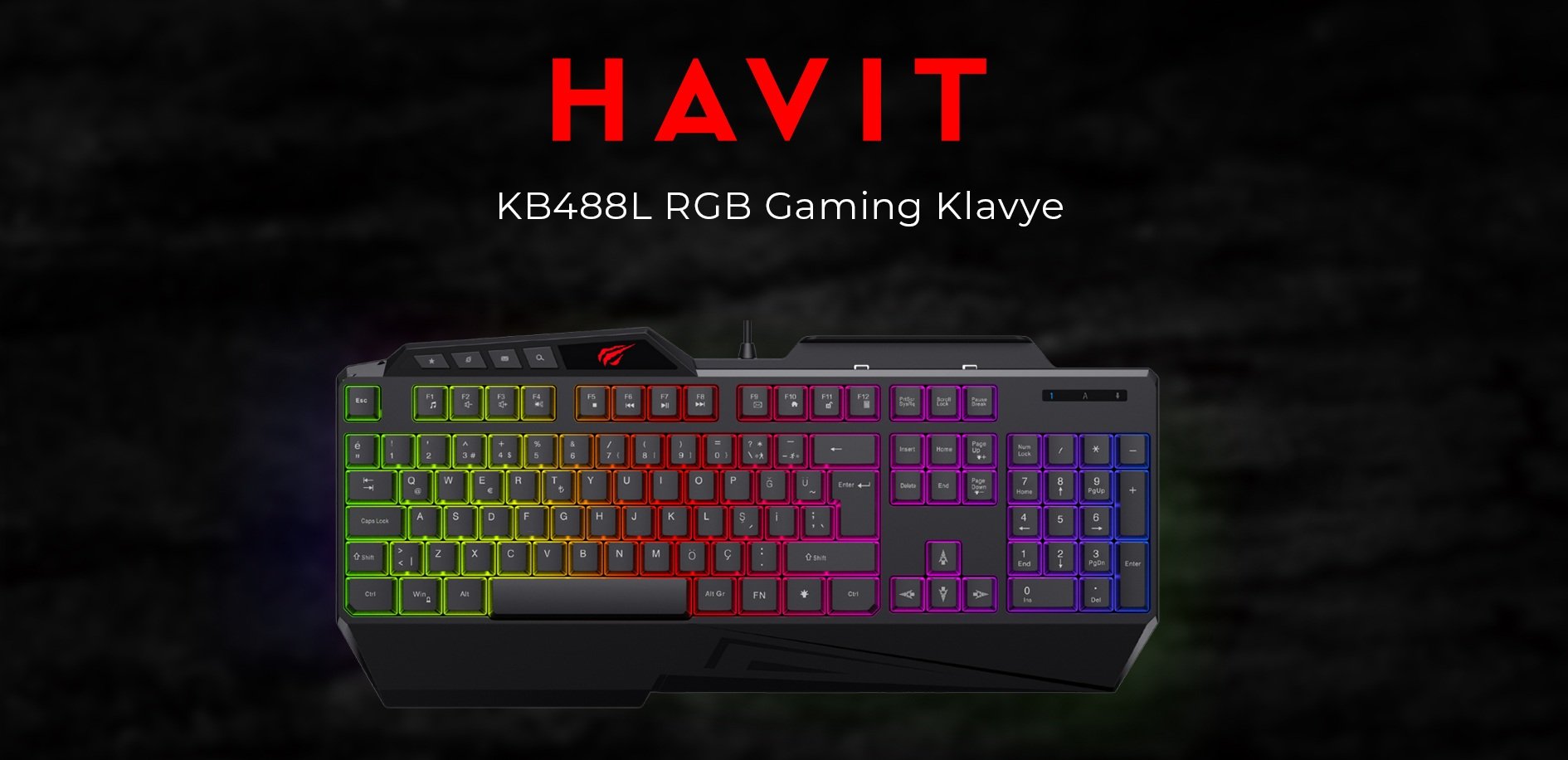 Havit Gamenote KB488L-TUR