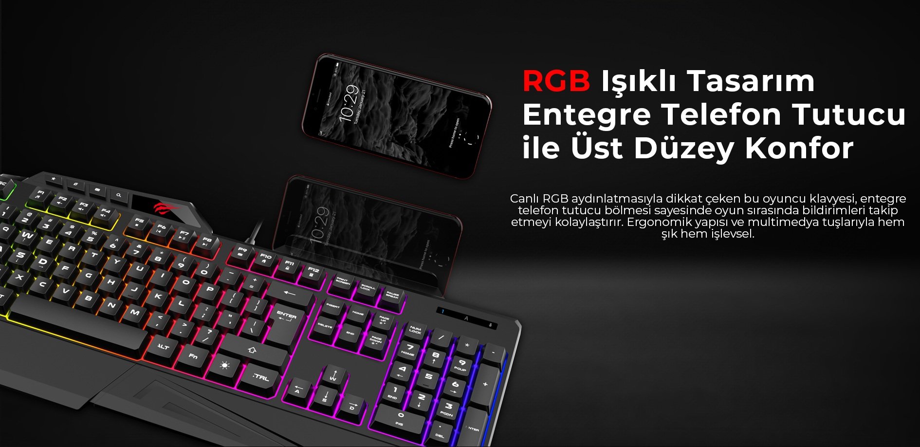 Havit Gamenote KB488L-TUR