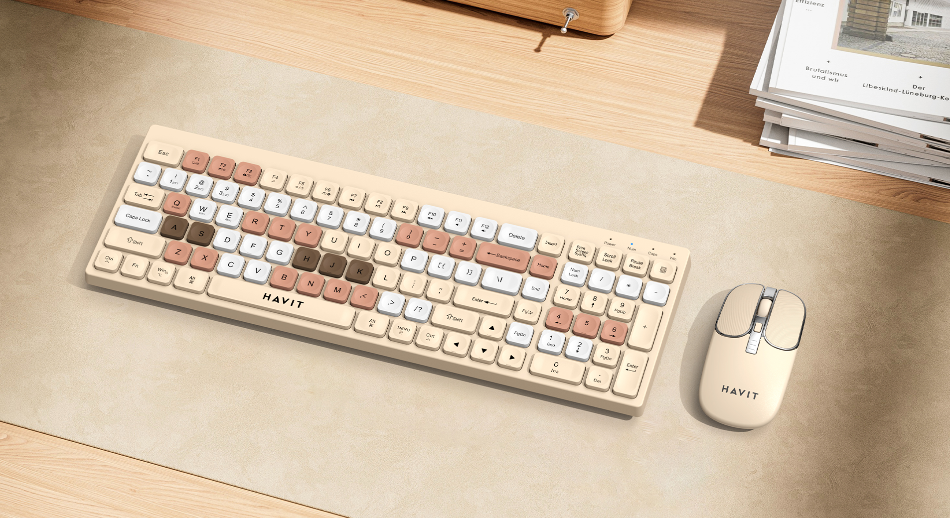 Havit Gamenote KB830WB