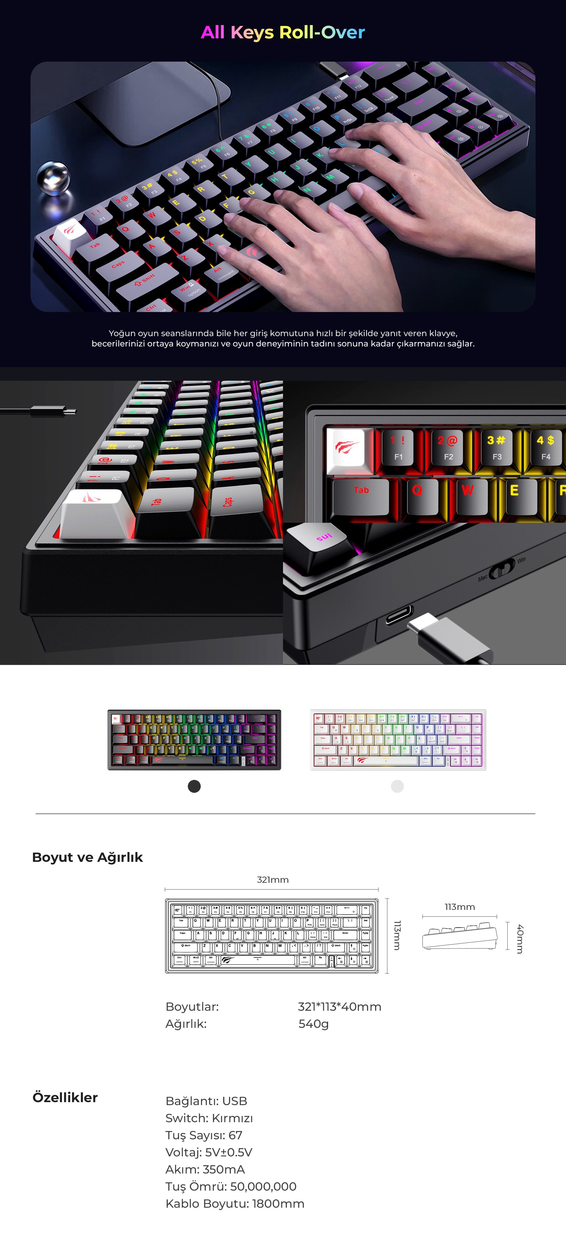 Havit KB874L