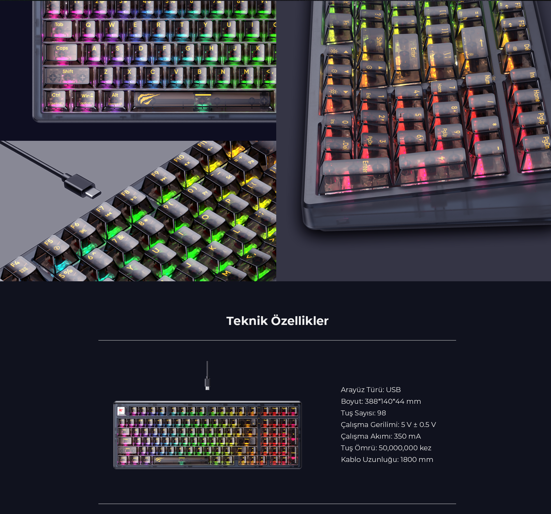 Havit Gamenote KB875L