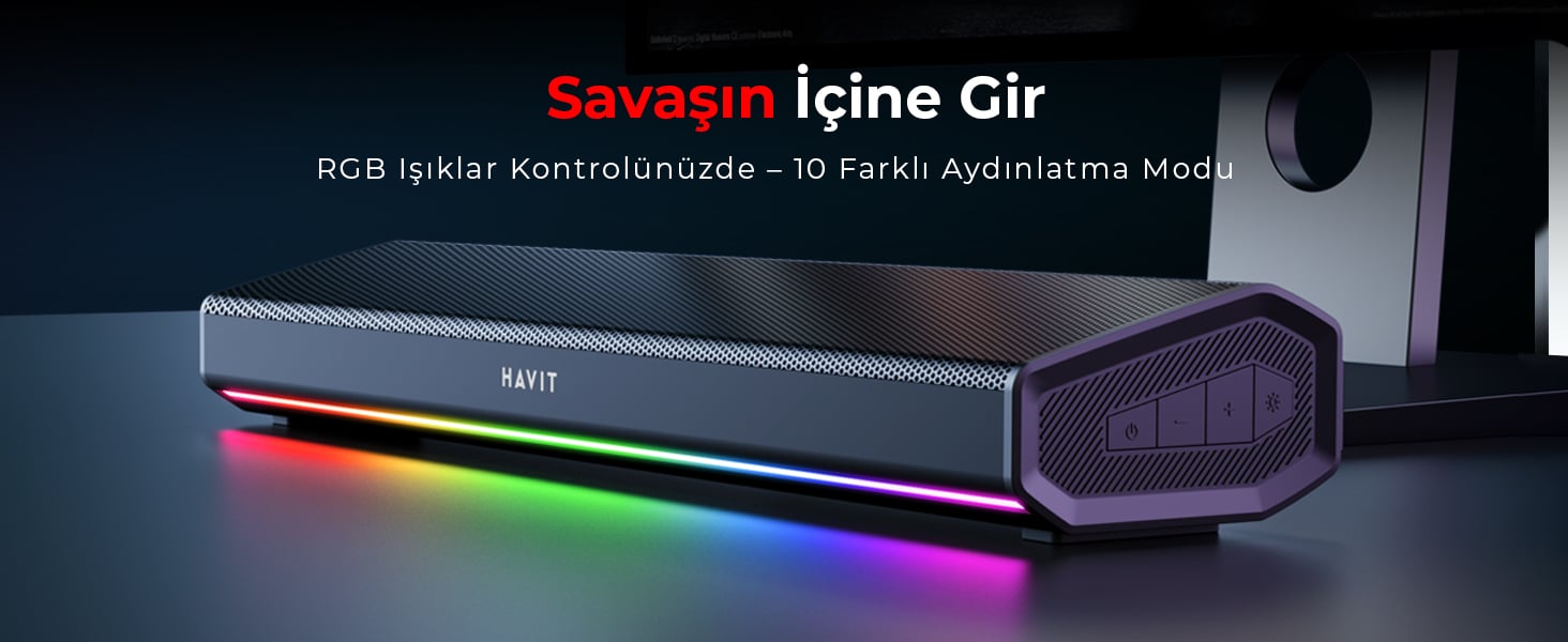 Havit SK770BT Oyuncu Masaüstü Hoparlör