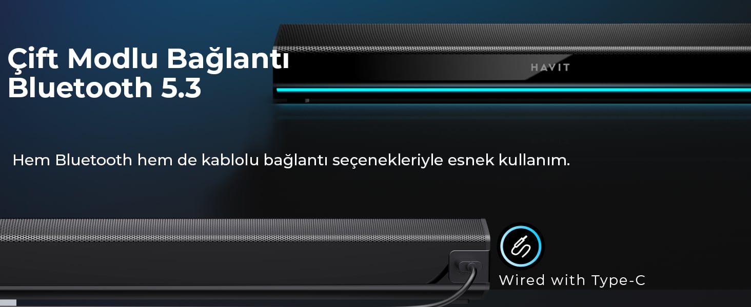 Havit SK770BT Oyuncu Masaüstü Hoparlör