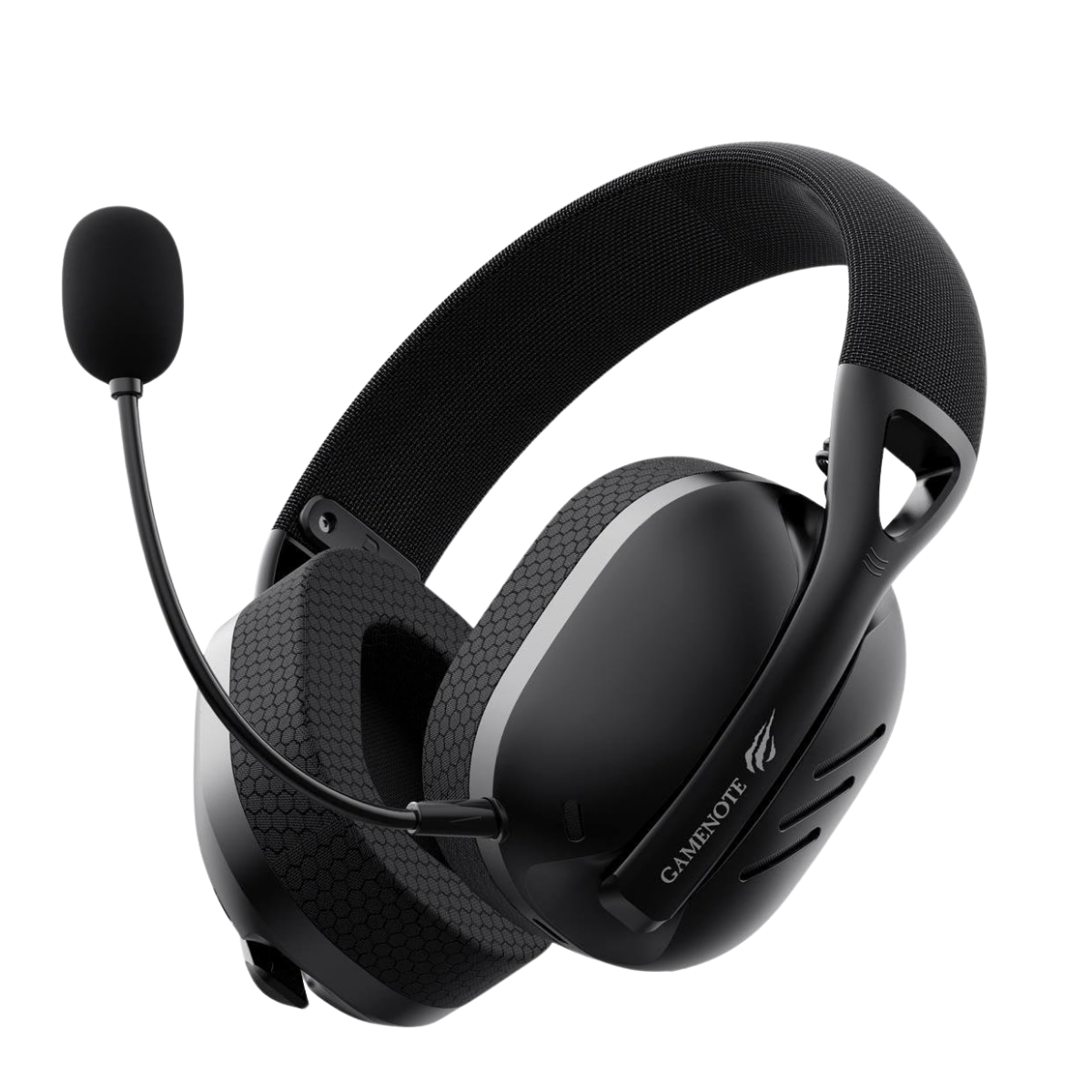 Havit Gamenote Fuxi-H3 Gaming Oyuncu Mikrofonlu Kulaklığı 7.1-4 Modlu (BT, 2.4Ghz, Type-C, 3.5mm) - Siyah