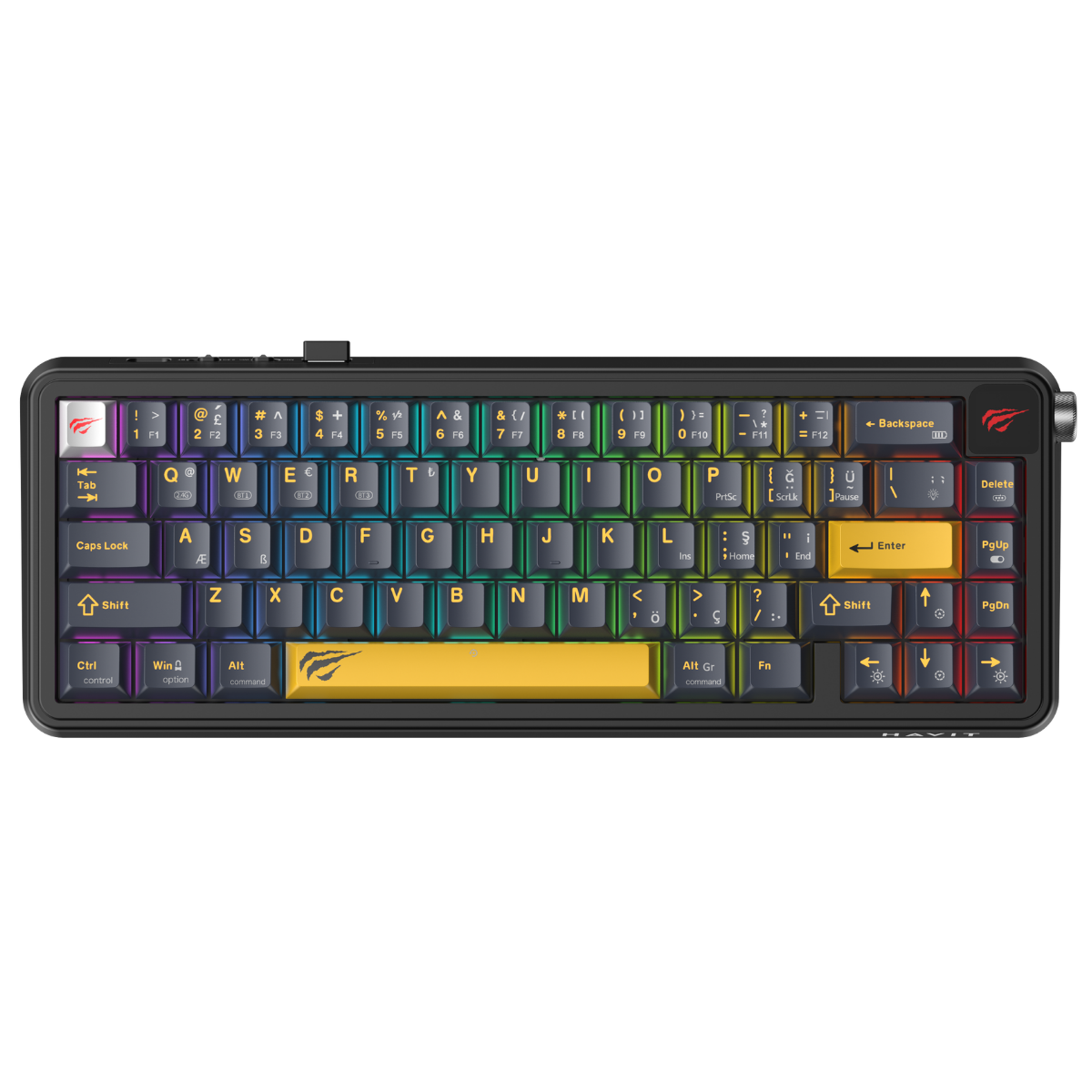 Havit Gamenote KB932L Pro-TUR Oyuncu Klavyesi - Siyah
