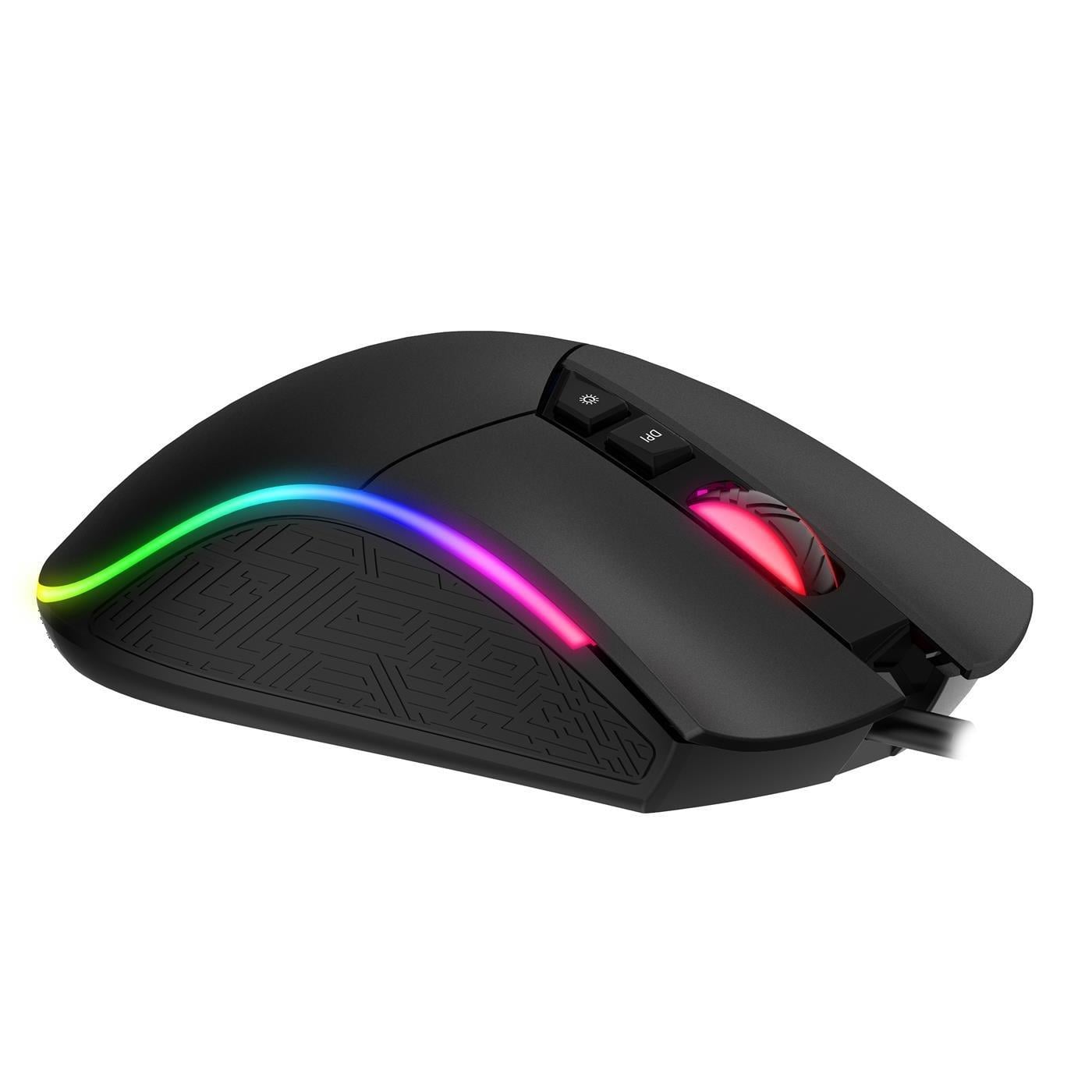 Havit Gamenote Snipe MS1001S-V2 RGB Gaming Makrolu Oyuncu Mouse