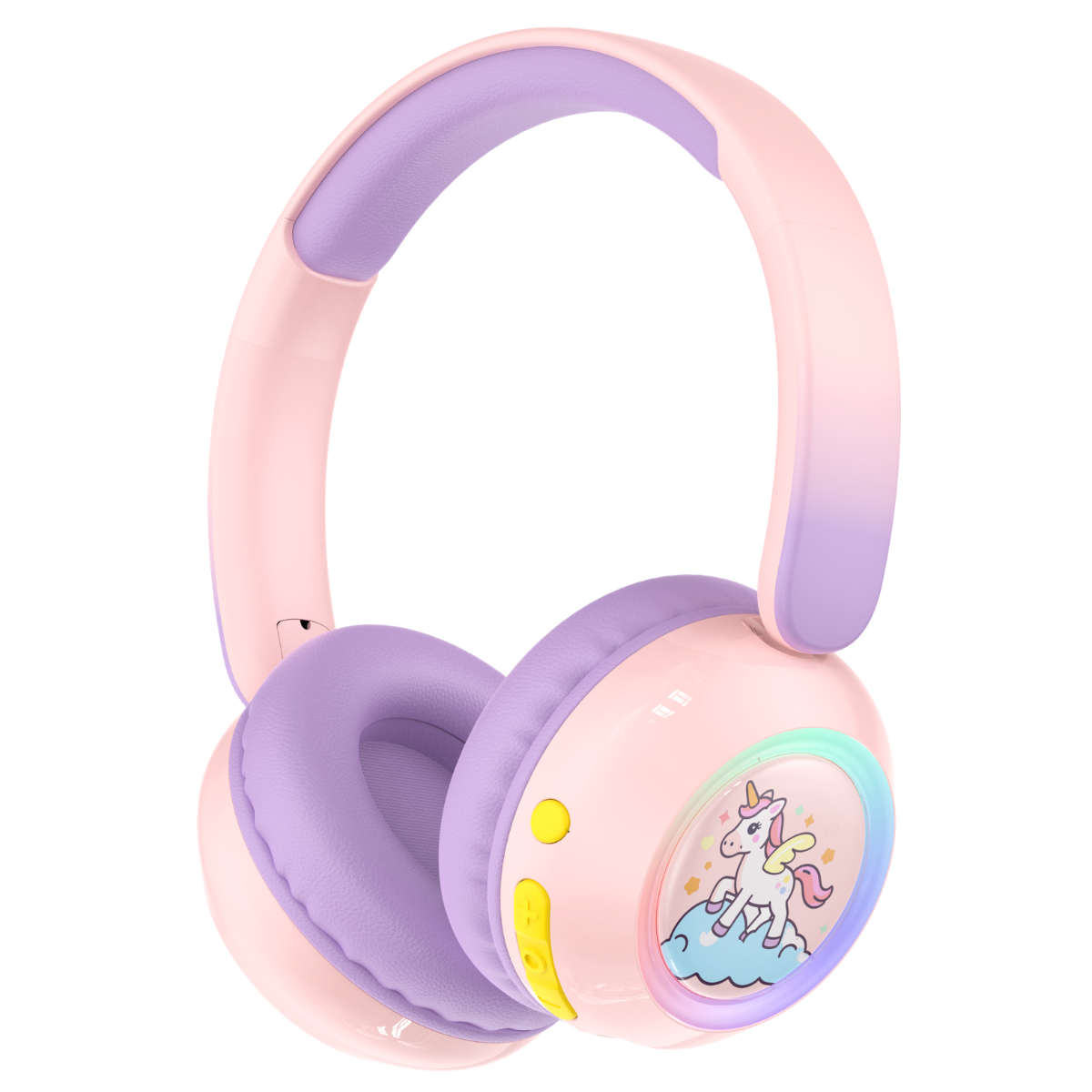 Havit H666BT Kulaküstü Çocuk Bluetooth Kulaklık - Pembe