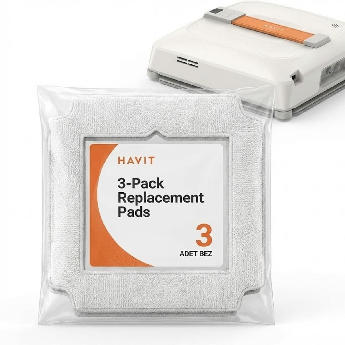 Havit HCR107 Pro Robot Süpürge Yedek Temizleme Bezi – 3'lü Paket