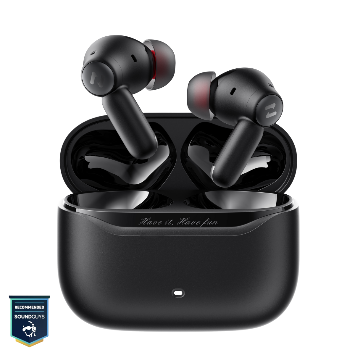Havit SPACE NC01T TW991 PRO  TWS Kulaklık – Hybrid ANC+ENC, Bluetooth 6.0, 12mm Sürücü, Type-C, 7 Saat  - Siyah