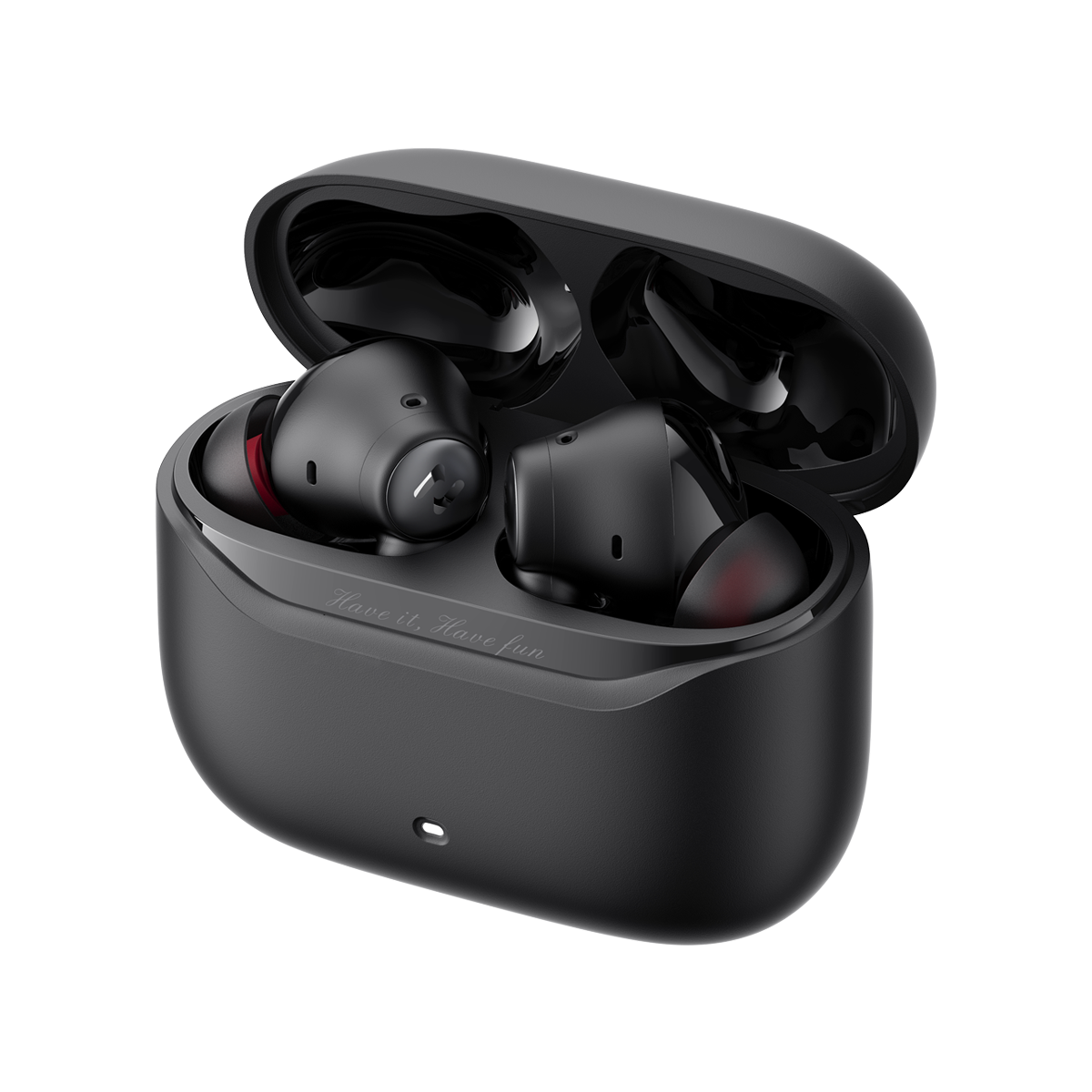 Havit SPACE NC01T TW991 PRO  TWS Kulaklık – Hybrid ANC+ENC, Bluetooth 6.0, 12mm Sürücü, Type-C, 7 Saat  - Siyah