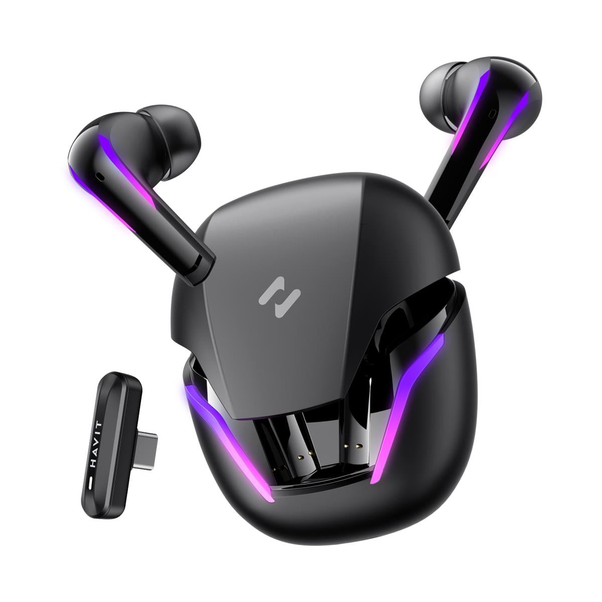 Havit TW970 TWS RGB Gaming Bluetooth Kulaklık - Siyah