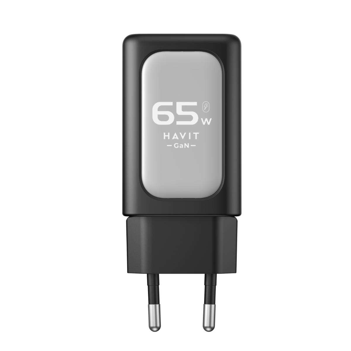Havit UC260 Kablolu 65W Gan Teknoloji Hızlı Şarj Adaotörü -  Siyah
