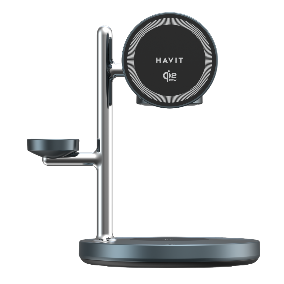 Havit W3113 Hızlı Wireless Şarj Stantı - Gri