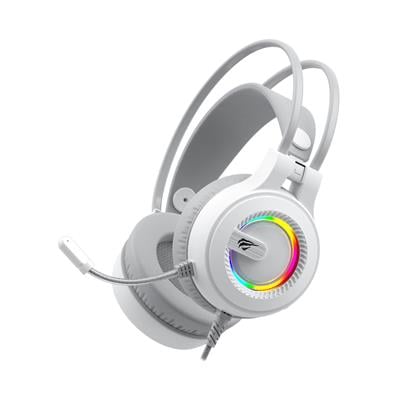 Havit Gamenote H2040D RGB Gaming Mikrofonlu Oyuncu Kulaklığı - Beyaz