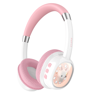 Havit H698BT Kulaküstü Bluetooth Kulaklık - Pembe