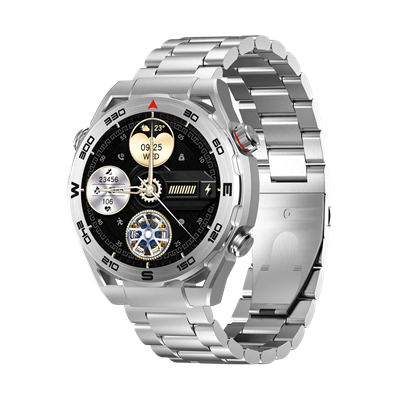Havit M9030 ULTRA Amoled HD 46MM Akıllı Saat Gri Metal Kordon
