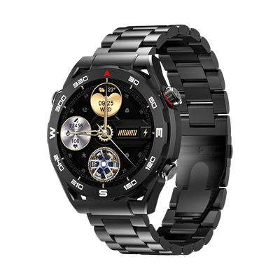 Havit M9030 ULTRA Amoled HD 46MM Akıllı Saat Siyah Metal Kordon
