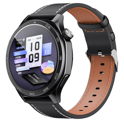 Havit M9063 1.46'' TFT HD Ekran Akıllı Saat - Bluetooth Arama, Metal Kasa - Siyah