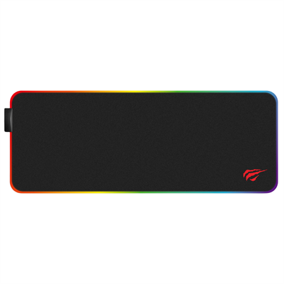 Havit Gamenote MP904 XXL RGB Ledli Gaming Mouse Pad Siyah (700x300x3mm - Entegre USB Hub)