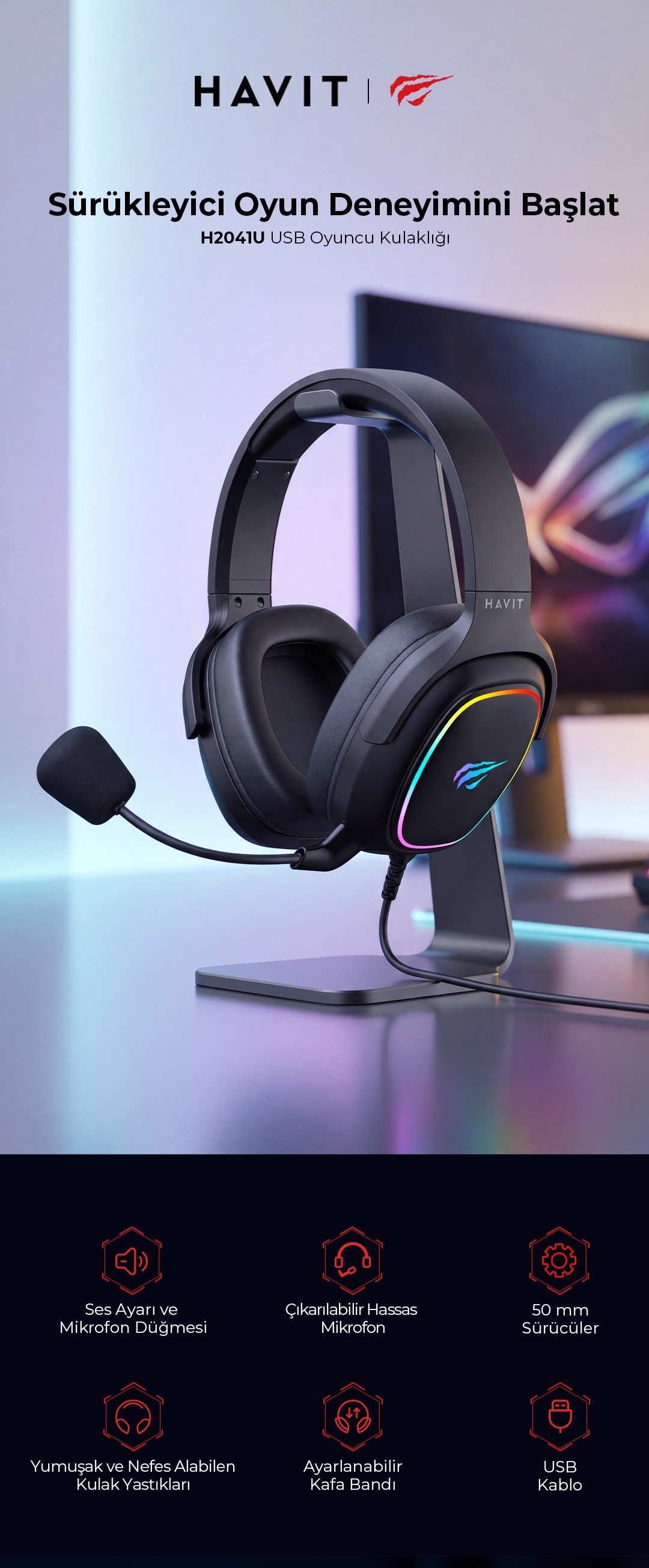Havit Gamenote H2041U