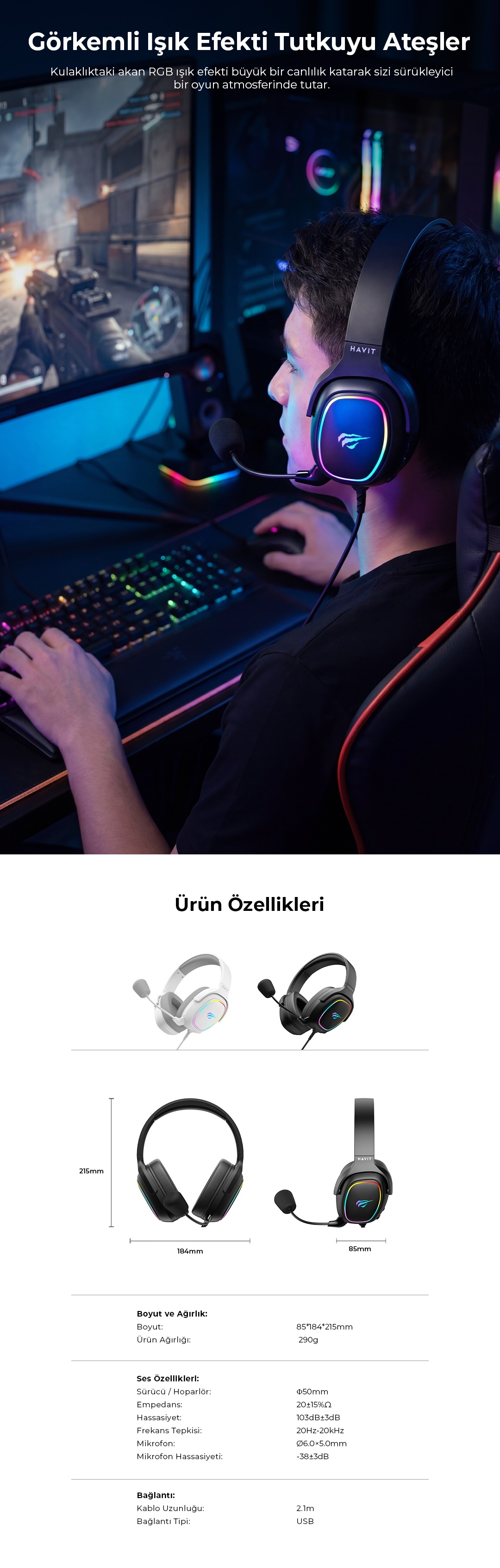 Havit Gamenote H2041U