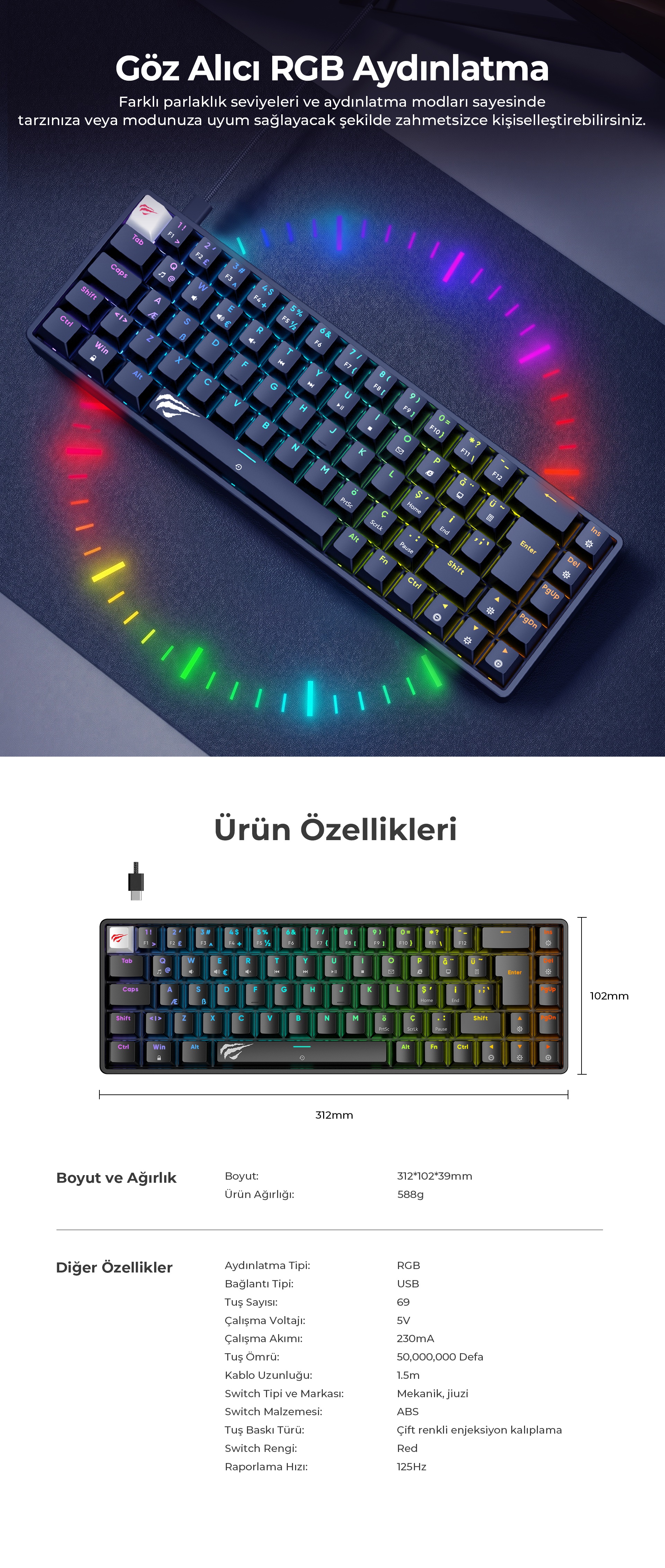 Havit KB860L