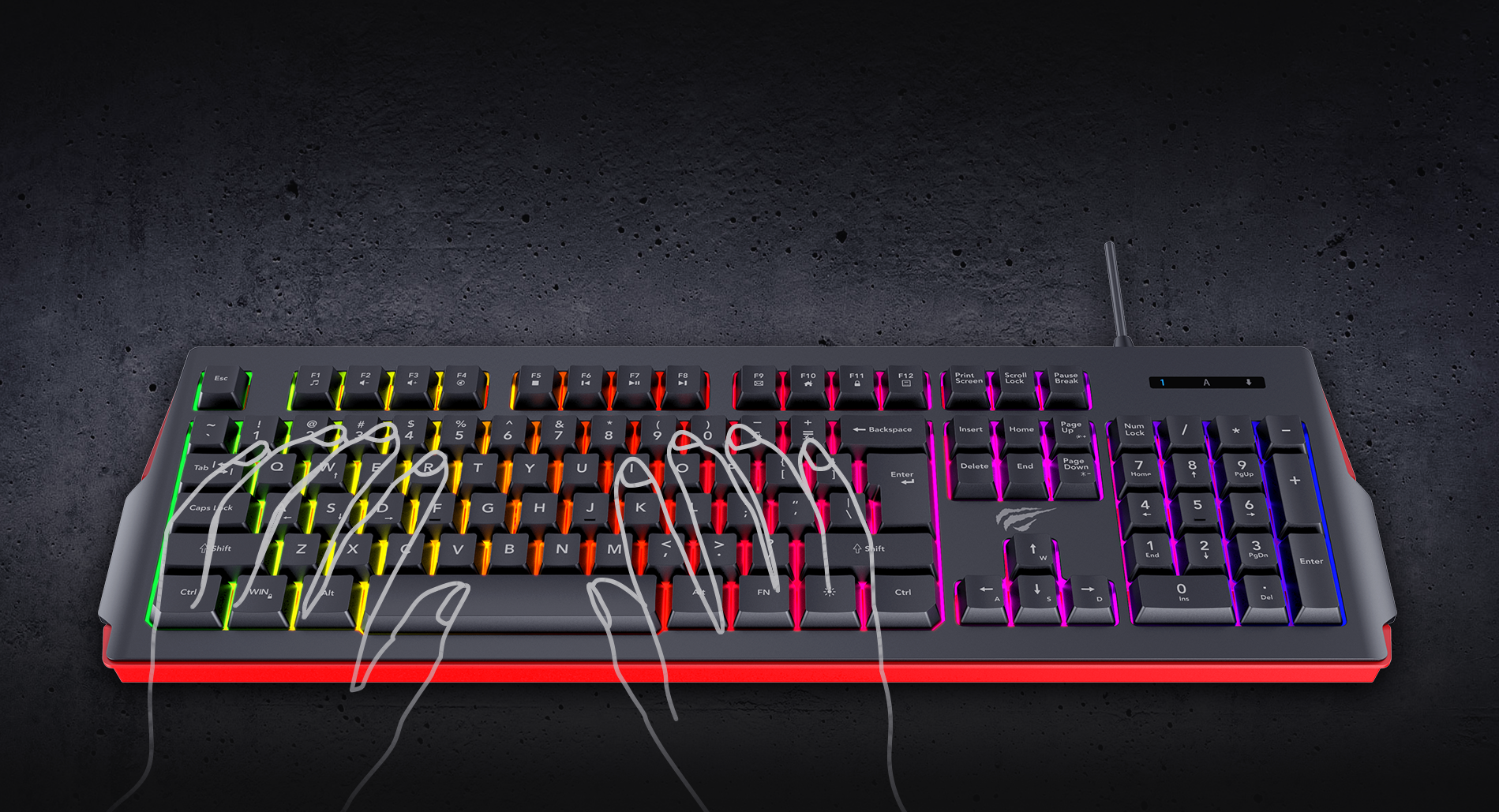 Havit Gamenote KB866L