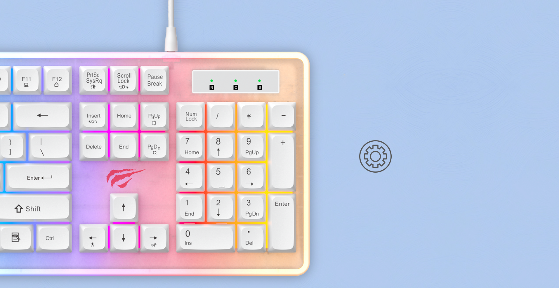 Havit Gamenote KB876L