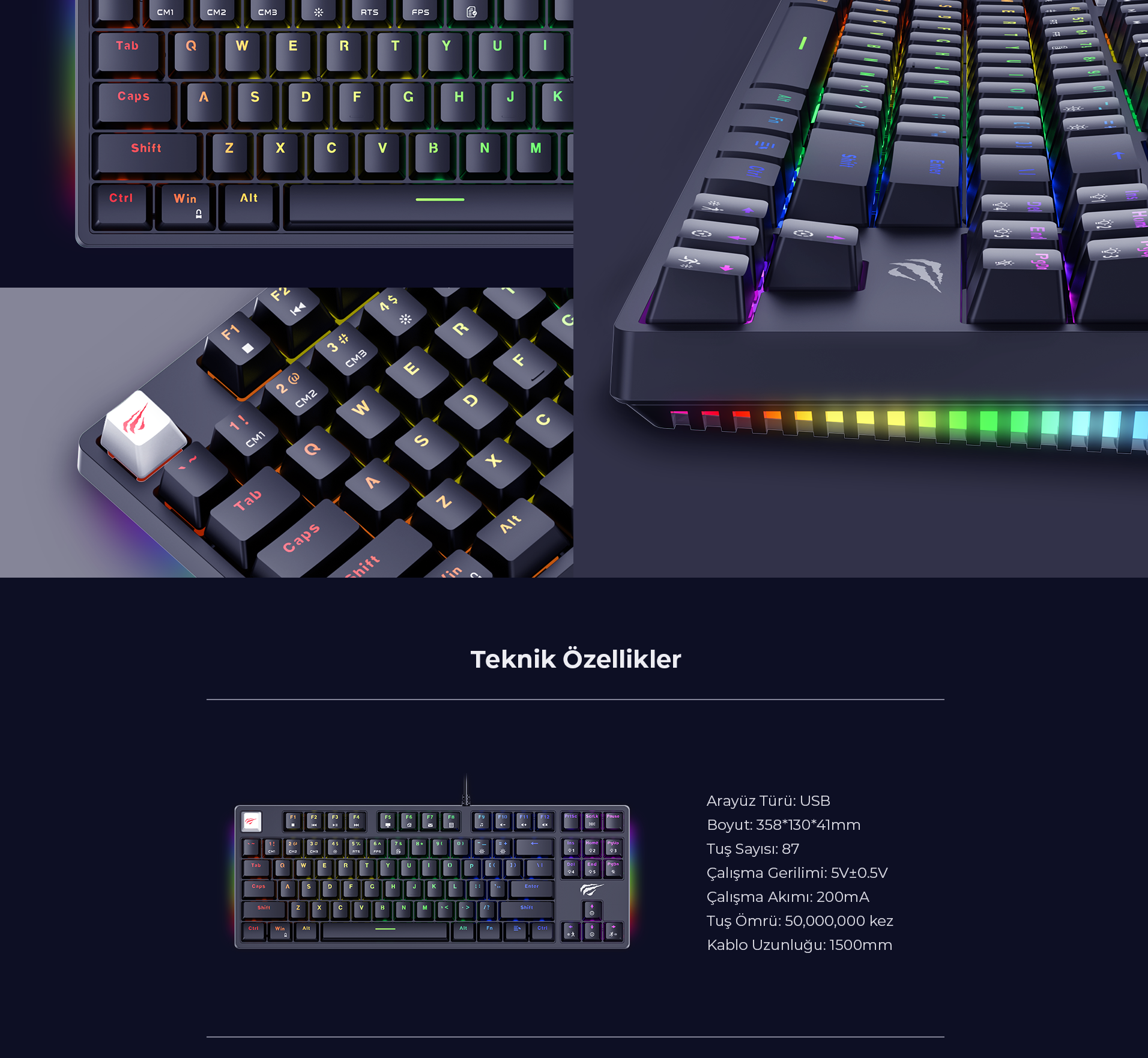 Havit Gamenote KB890L