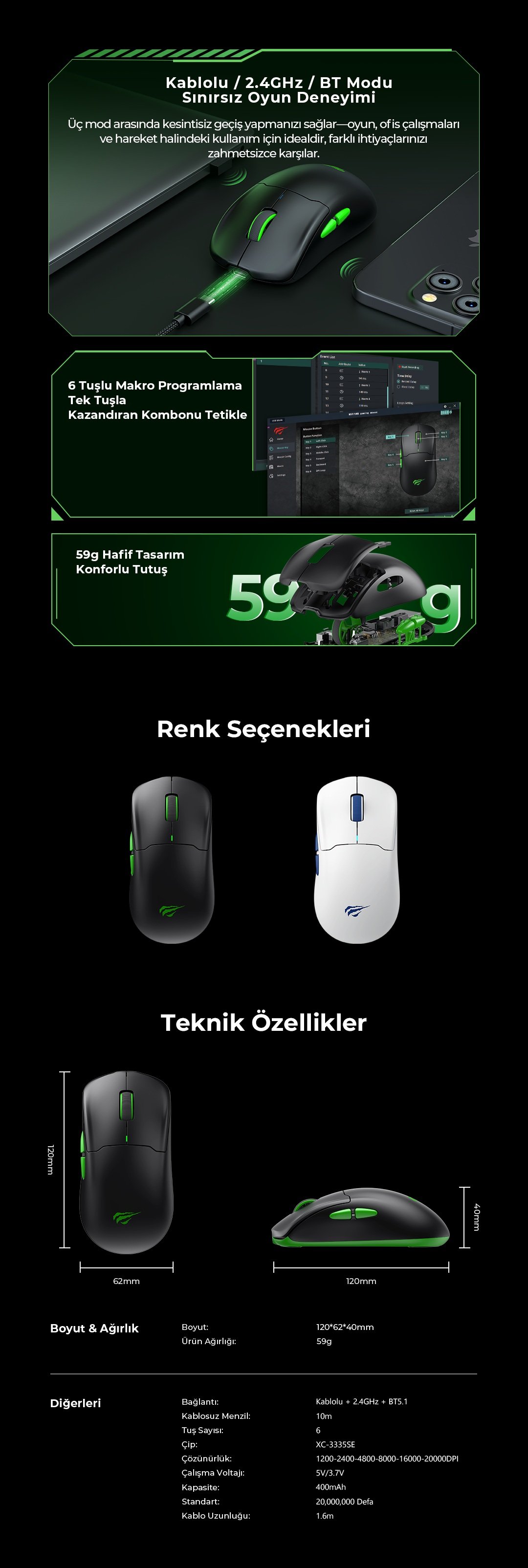 Havit Gamenote MS975WB