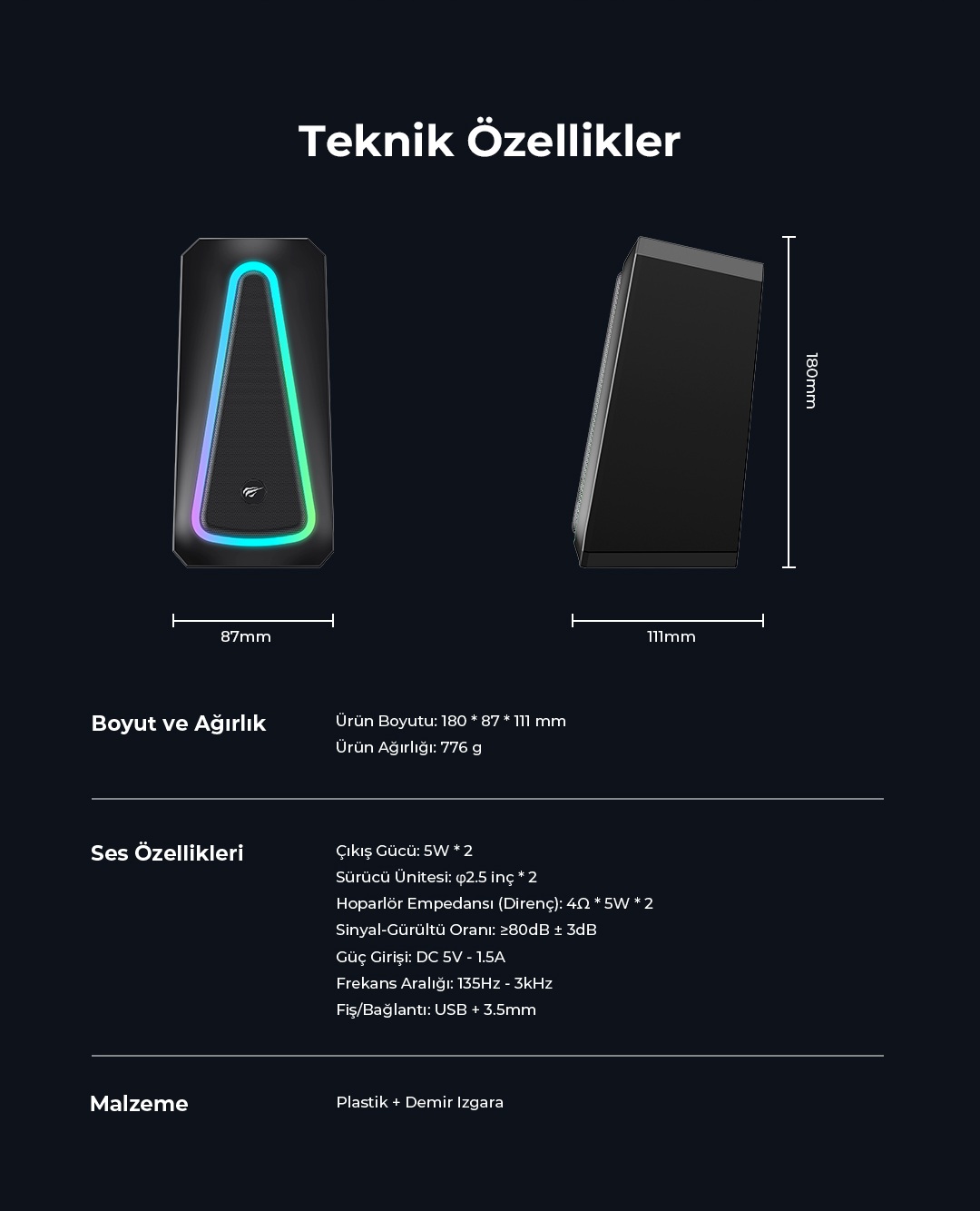 Havit GAmenote SK208 PRO