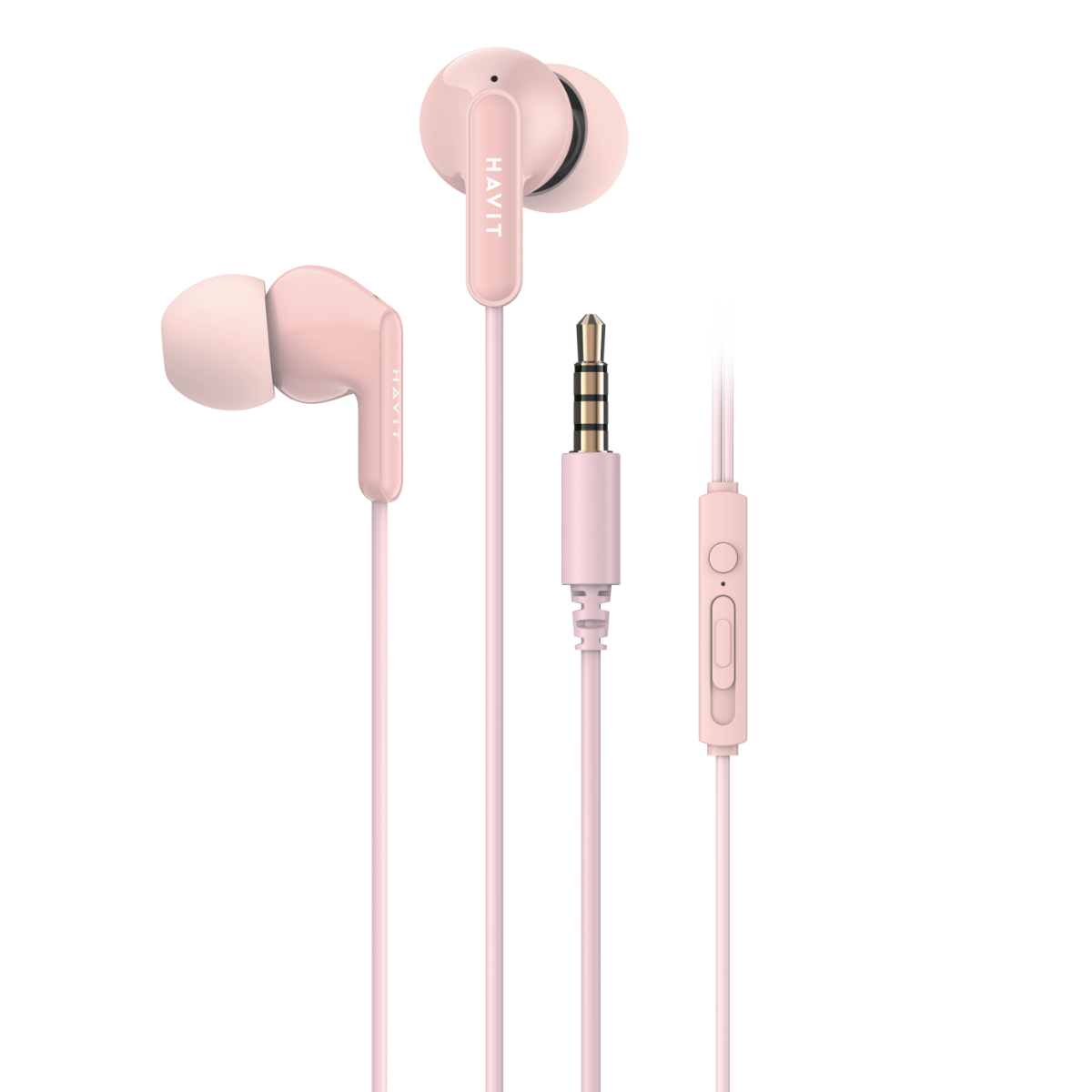 Havit E335P Kablolu Kulaklık - Pembe