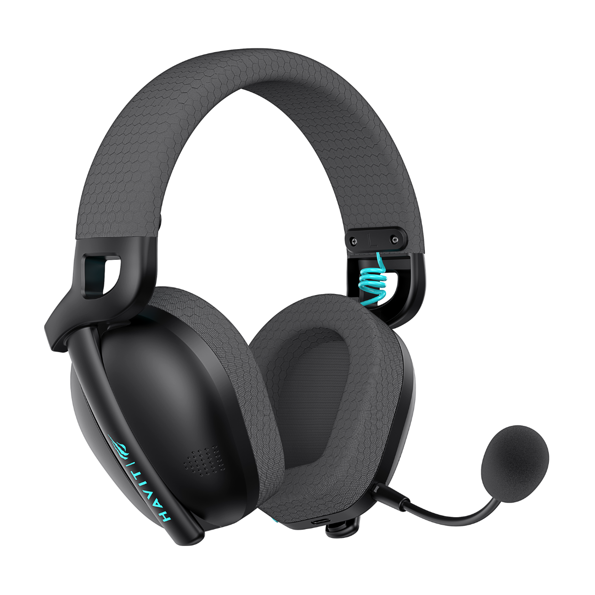 Havit Fuxi-H6 Pro Kablosuz Oyuncu Kulaklığı - Siyah
