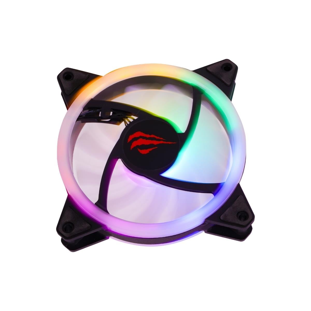 Havit Gamenote F2089 RGB Fan - Siyah