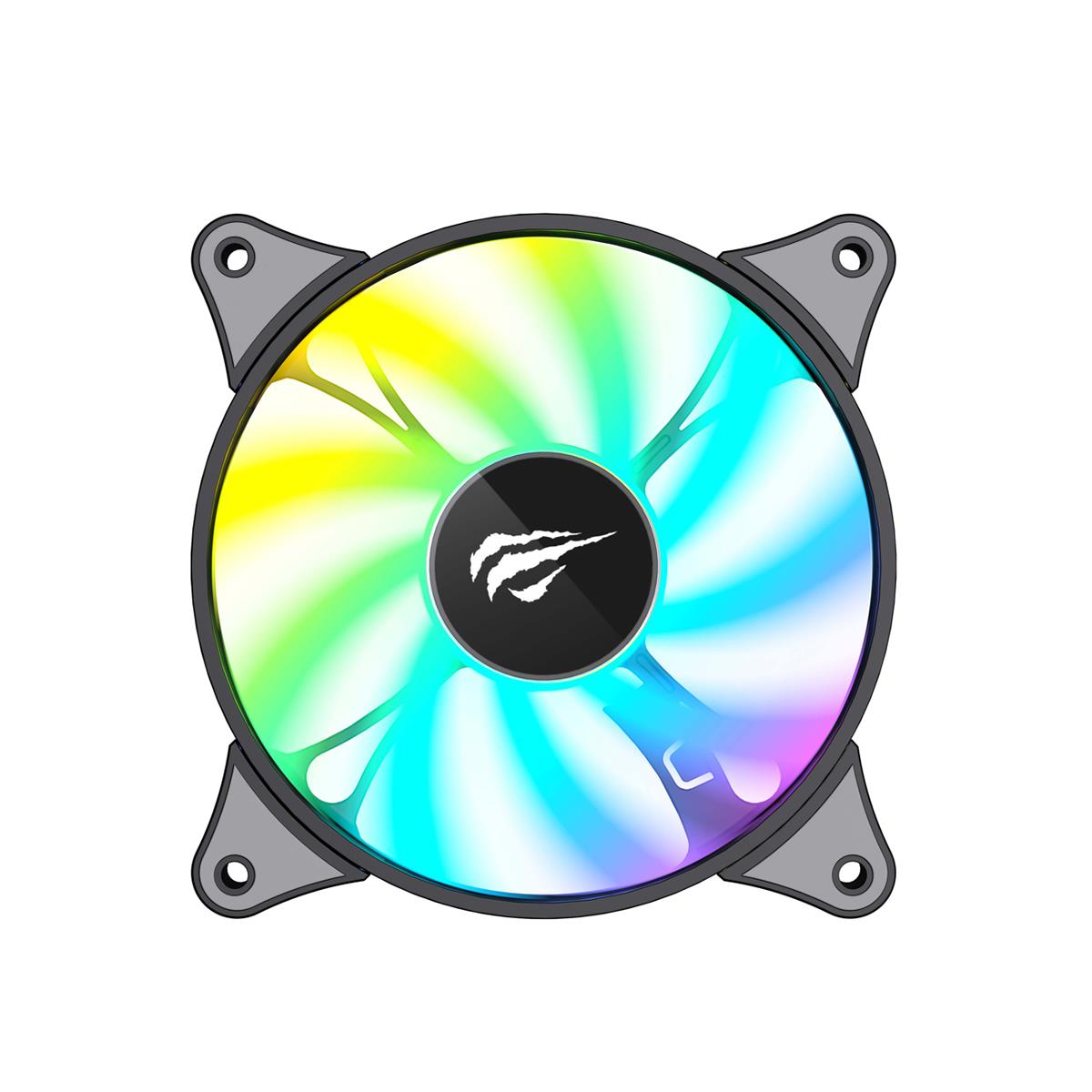 Havit Gamenote F2095 RGB Fan Siyah