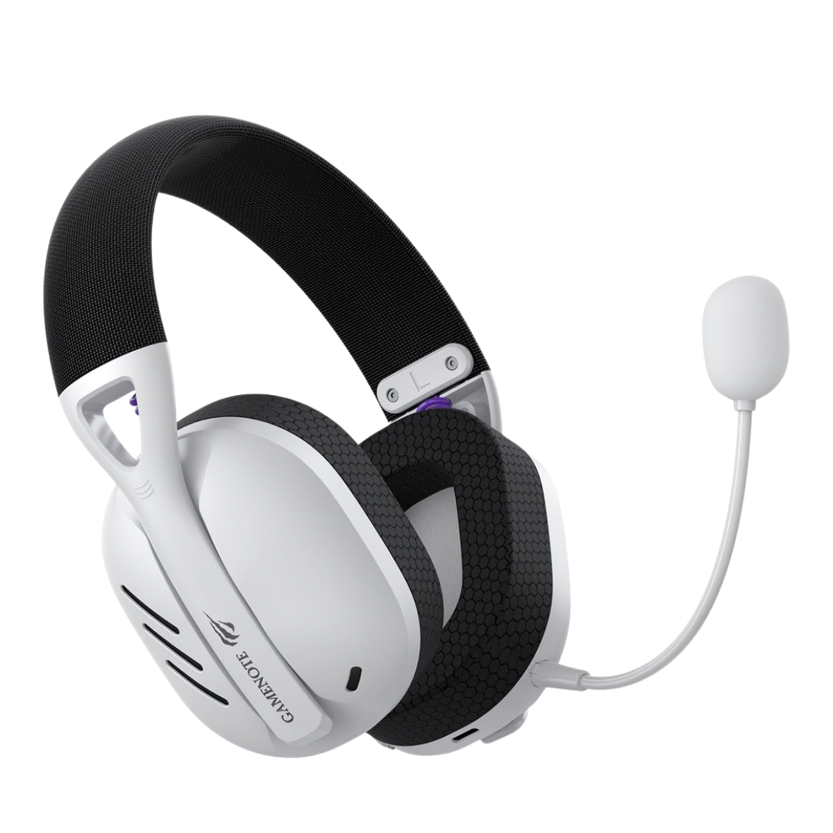 Havit Gamenote Fuxi-H3 Gaming Oyuncu Mikrofonlu Kulaklığı 7.1-4 Modlu (BT, 2.4Ghz, Type-C, 3.5mm) - Beyaz/Siyah